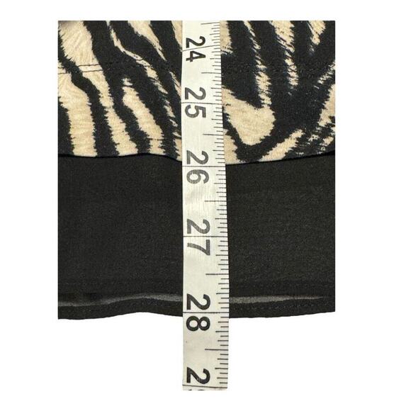 Alfani Women's Zebra Print Knit Pullover Sweater Size L Multicolor Casual - Picture 5 of 6